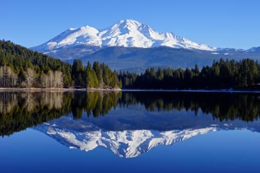 Mt. Shasta reflection