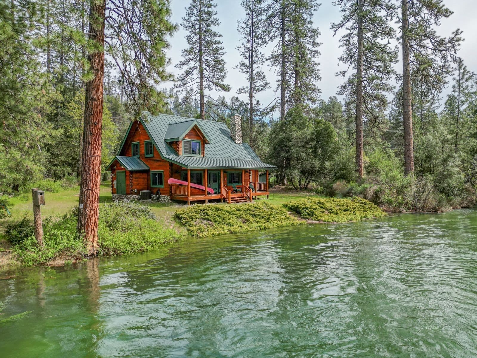 Riverside cabin